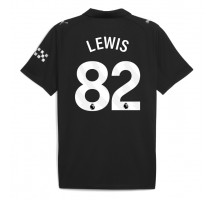 Manchester City Rico Lewis #82 Koszulka Wyjazdowa 2025-26 Krótki Rękaw